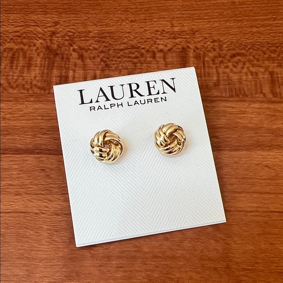Lauren Ralph Lauren Jewelry - Lauren Ralph Lauren Knot Stud Earrings Gold